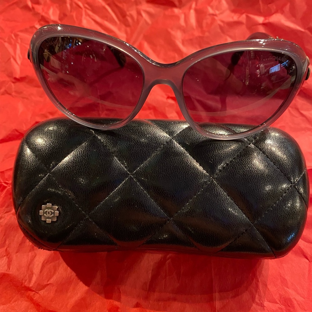 Chanel Camelia Sunglasses